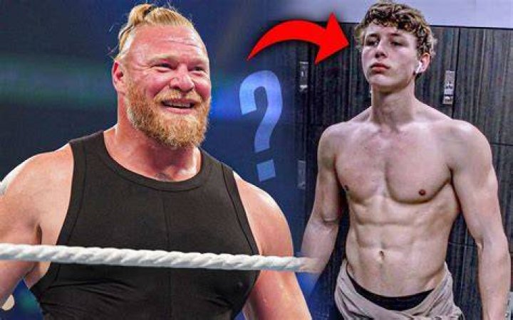 A picture of Luke Lesnar's father