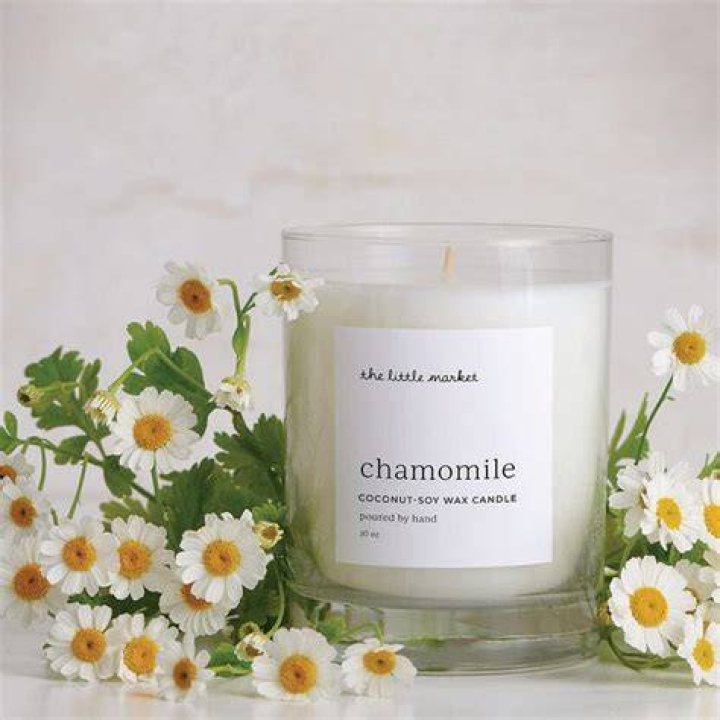 chamomile candle