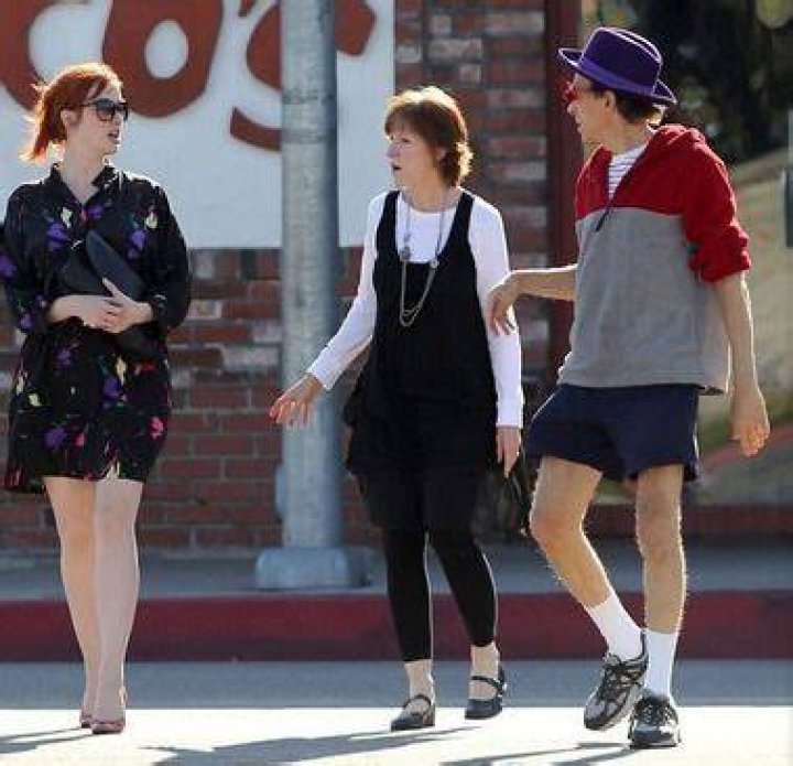 Christina Hendricks with Parents Robert Hendricks and Jackie Sue Raymond