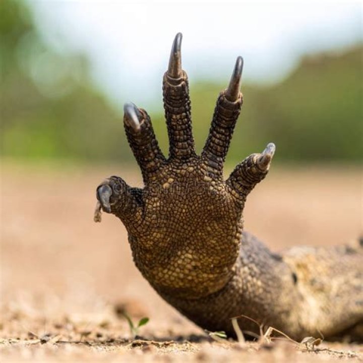 divider- reptile paw