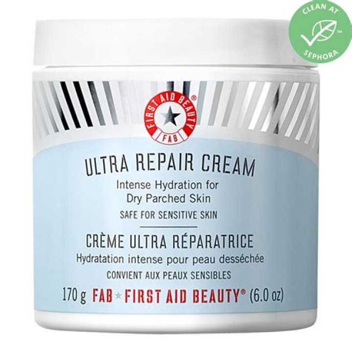 First Aid Beauty Ultra Repair Cream Intense Hydration, dry skin facial products