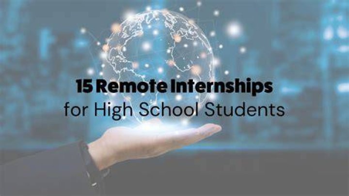 Global Remote Internships (Available for High Schoolers)