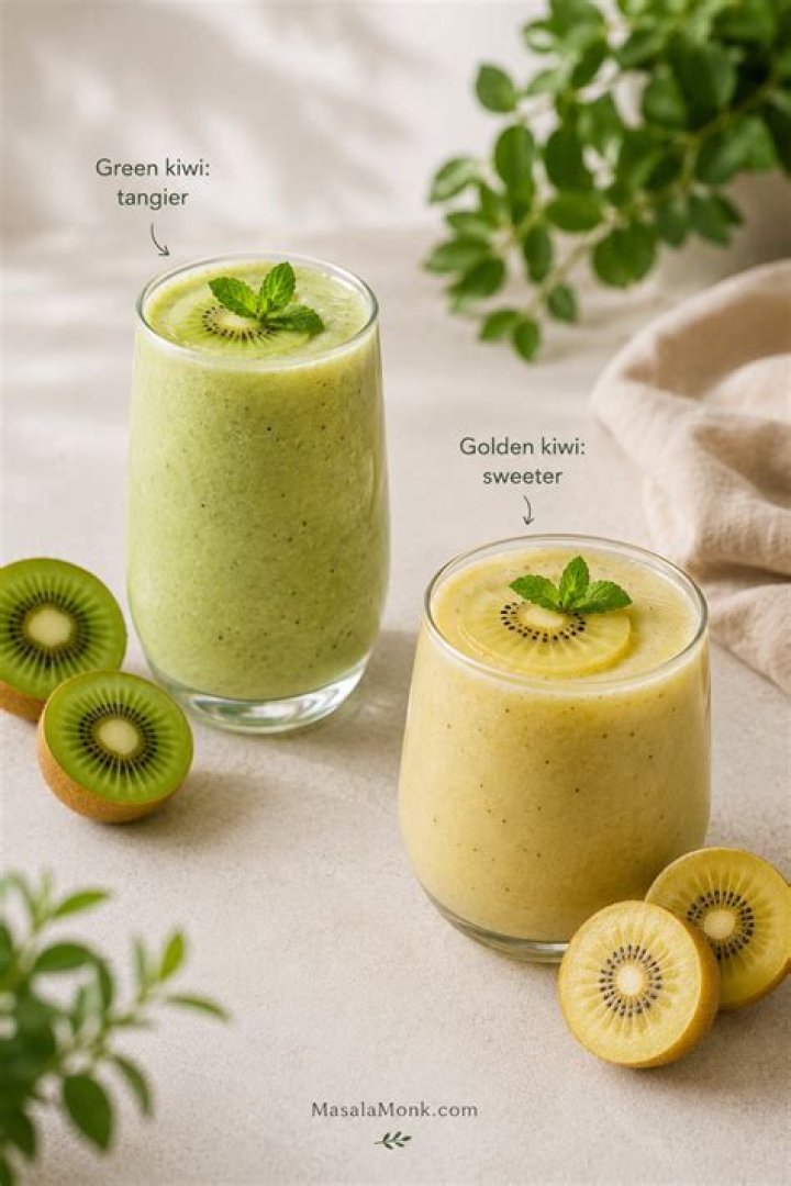 golden kiwi smoothie