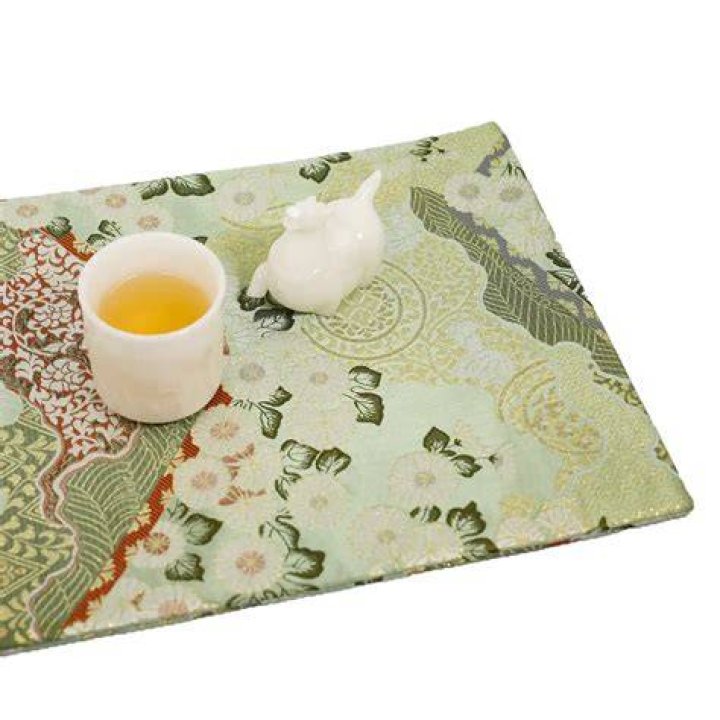 green tea on mat green tea on mat
