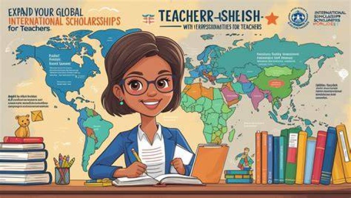 International teachers with students in Asia