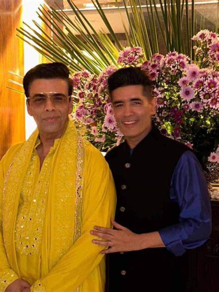 Manish Malhotra pens a heartfelt note wishing Karan Johar on his birthday