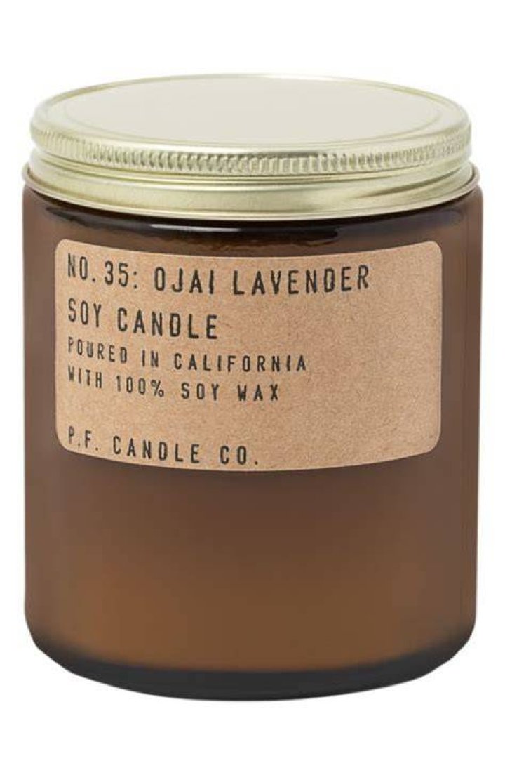 ojai lavender candle p.f. candle co
