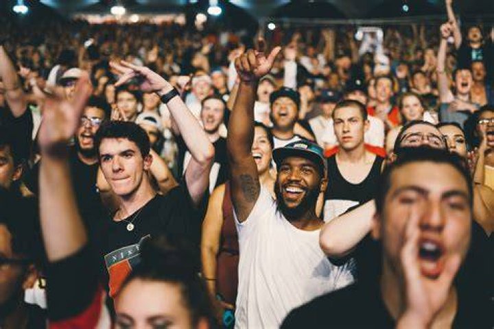 People, Crowd, Event, Arm, Fan, Barechested, Performance, Muscle, Audience, Flesh, 