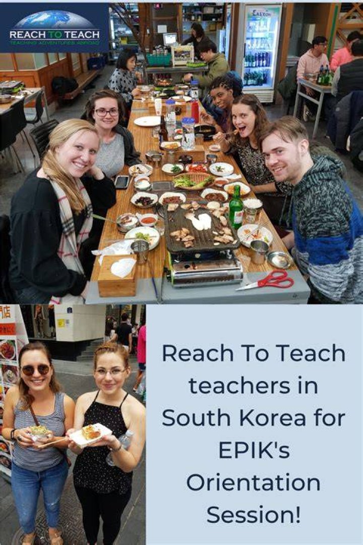 Reach To Teach EPIK Teachers in South Korea