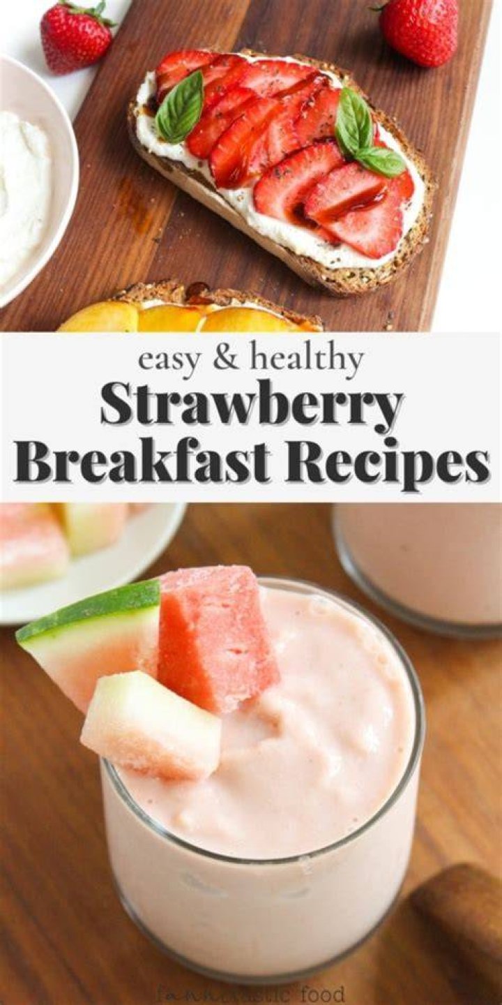 Strawberry breakfast strawberry breakfast in full of bowl